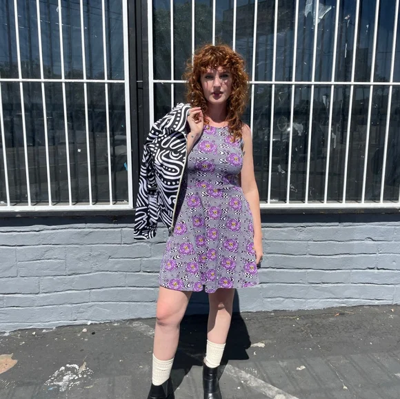 NWT Nooworks Brenda Dress in Haze size small - Picture 2 of 5